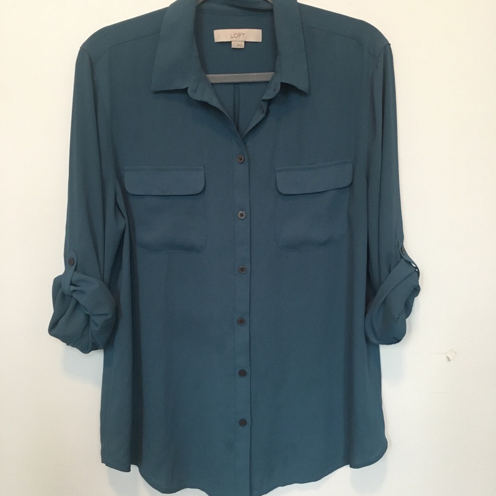 Loft long sleeve blouse